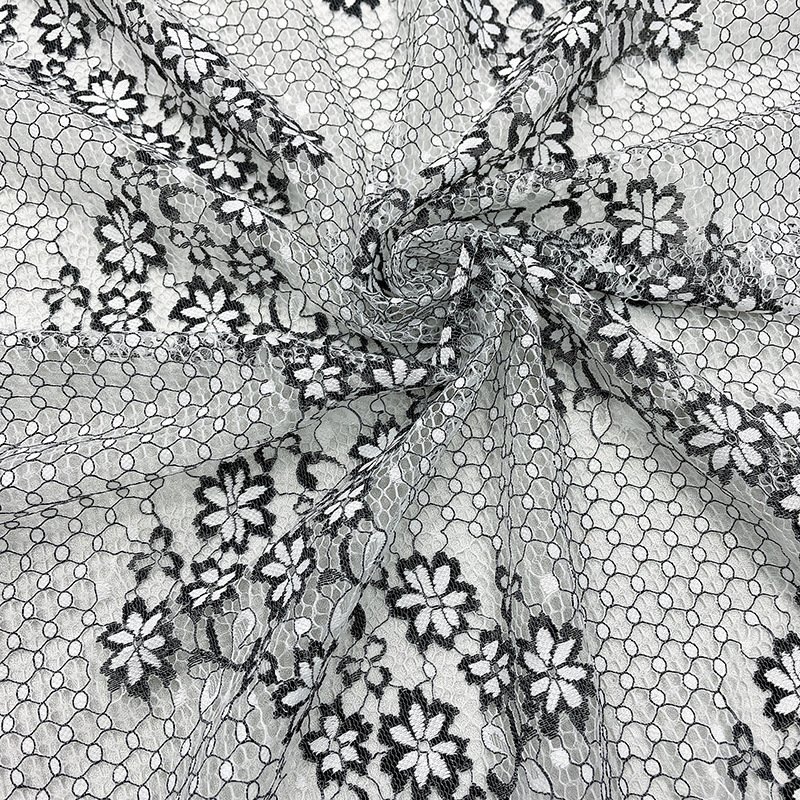 Lace Fabric Dress Loungewear Polyester for Loungewear Wholesale Suppli 19